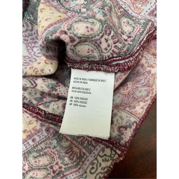 American Eagle Patchwork Tank Top Size X-Small - Picture 5 of 7